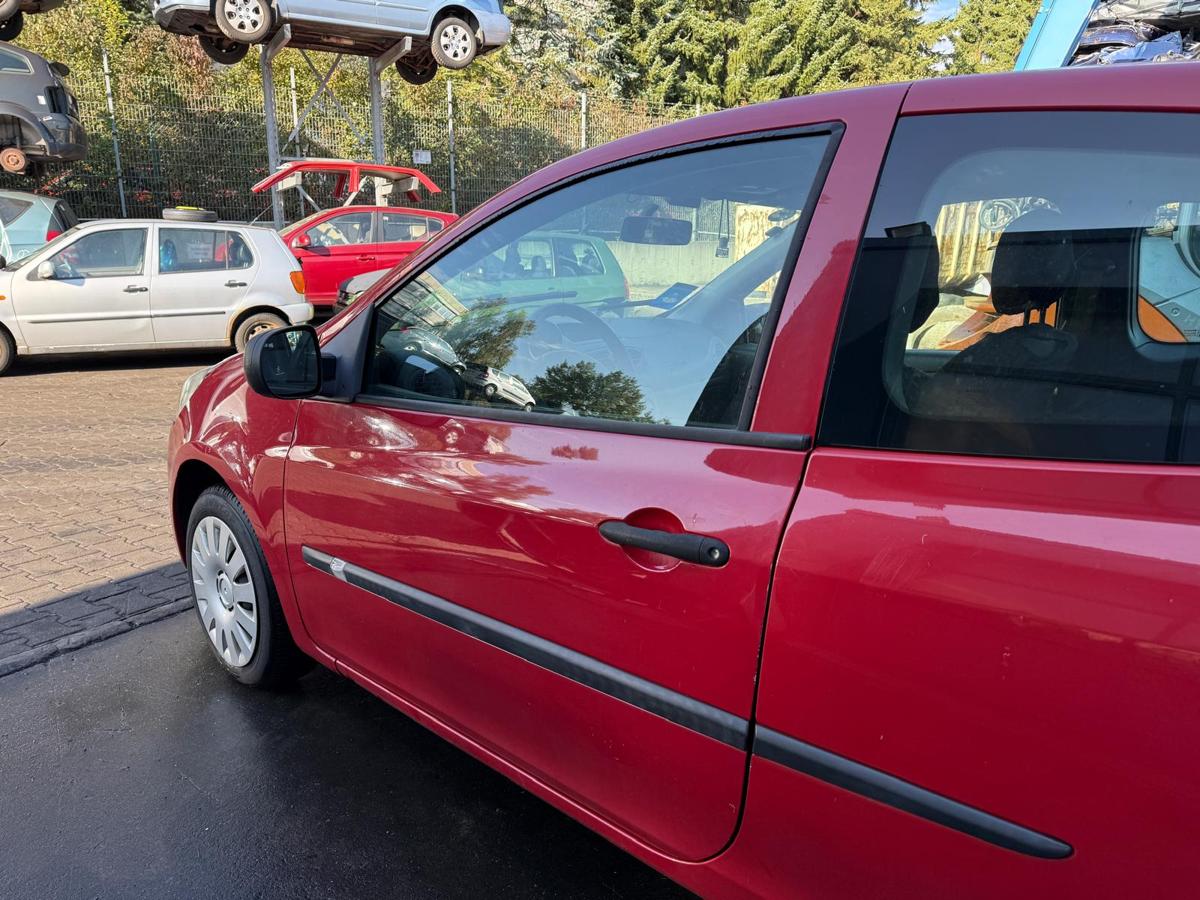 Renault Clio 3 original Tür vorn links OV727 Spanischrot 3 Türer Rohbau BJ09